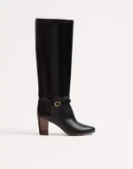 Valentino Pattie Calfskin Boot 75Mm